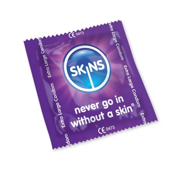 Skins Condoms Extra Large 4 Pack Euro 1