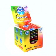 Skins Condoms Flavours Cube 16 Pack