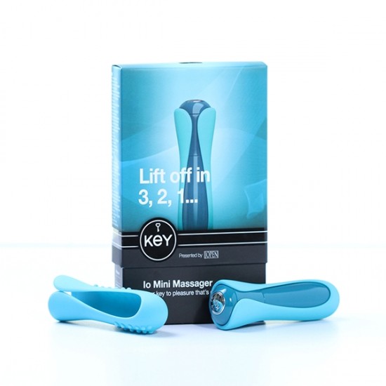 IO Mini Massager – Blár