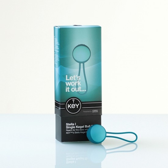 Stella I Single Kegel Ball Set – Blá