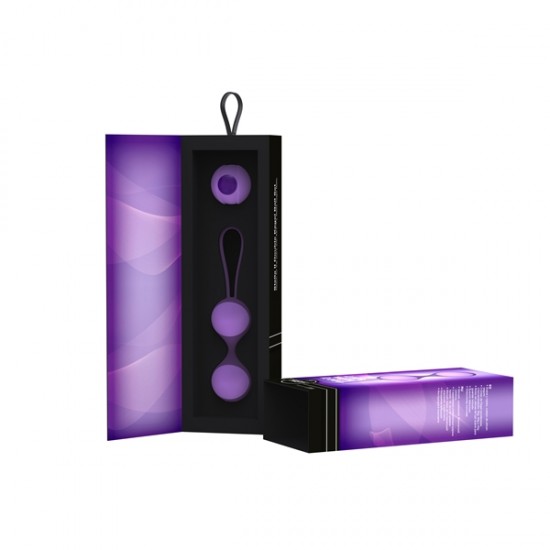 Stella II Double Kegel Ball Set – Fjólubláar