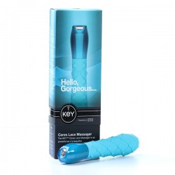 Ceres Lace Massager – Blár