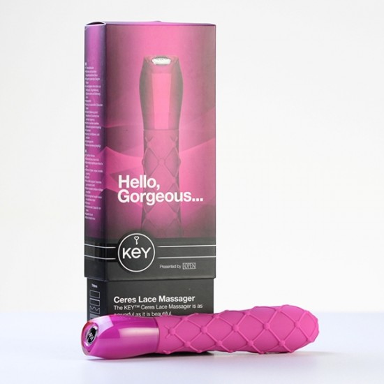 Ceres Lace Massager – Bleikur