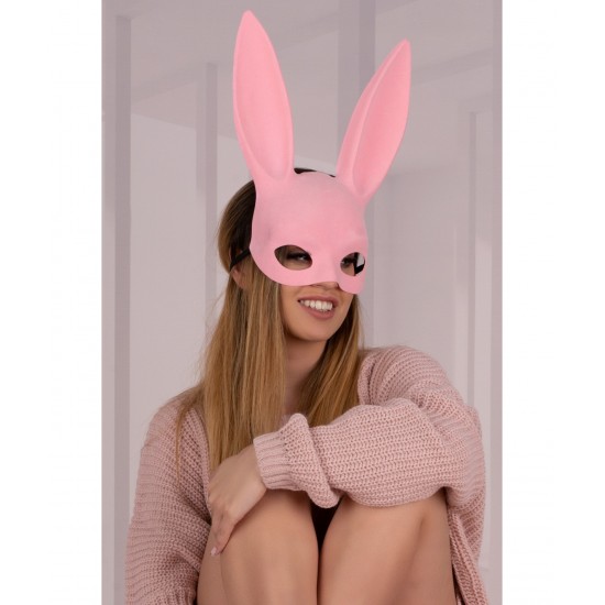 Kanínugríma bleikt gúmmí