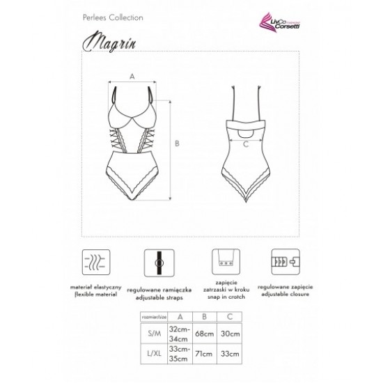 Magrin -bleik samfella