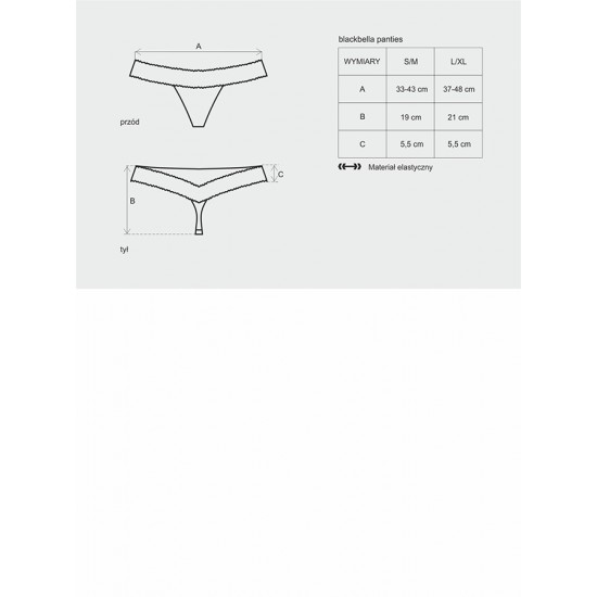 Blackbella panties