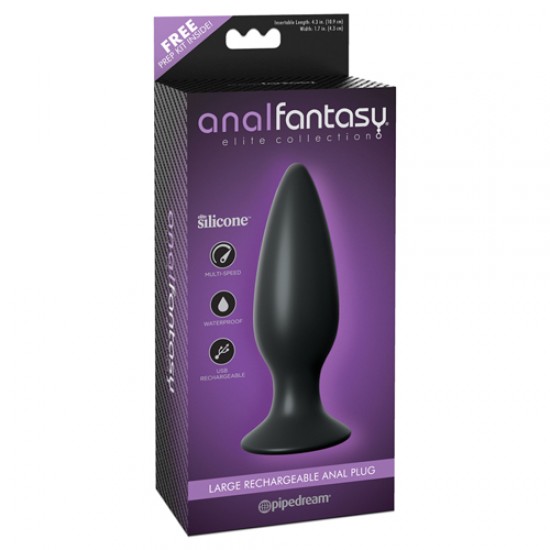 Large Rechargeable Anal Plug