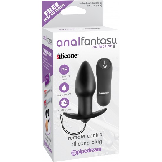 Anal Fantasy Collection - Remote Control Silicone Plug