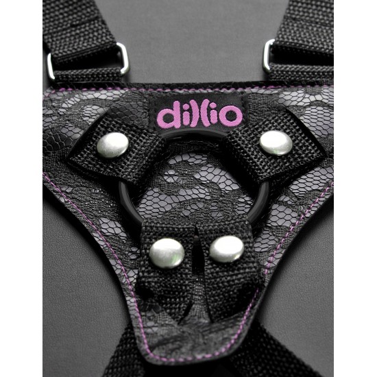 Dillio
6" Strap-On Suspender
Harness Set – Bleikur