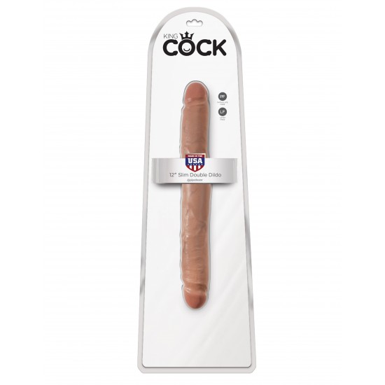 King Cock
12" Slim Double Dildo
