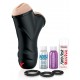PDX Elite Double Penetration Vibrating stroker