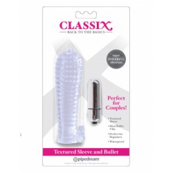 Classix - Textured Sleeve & Bullet, Clear