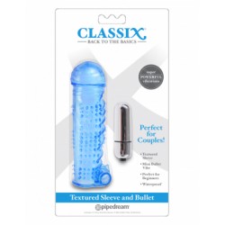 Classix - Textured Sleeve & Bullet, Blue
