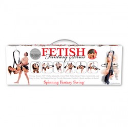 Fetish Fantasy Series Spinning Fantasy Swing - Black