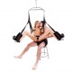 Fetish Fantasy Series Spinning Fantasy Swing - Black