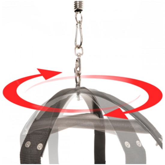 Fetish Fantasy Series Spinning Fantasy Swing - Black