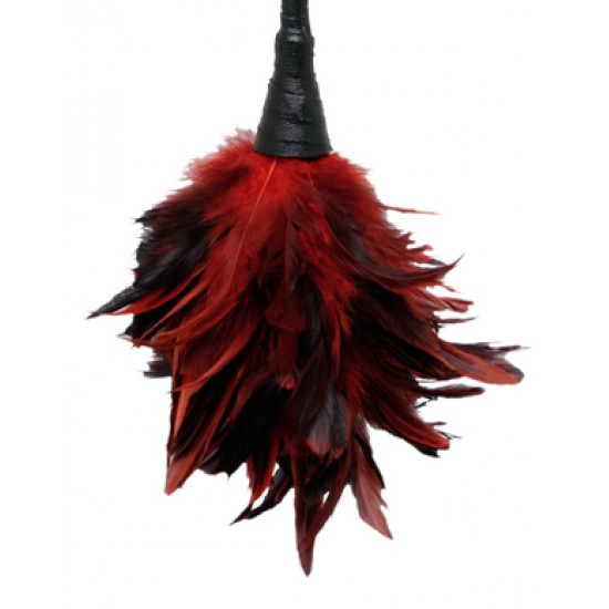 Fetish Fantasy Series Frisky Feather Duster - Red
