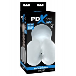 PDX Male Blow and Go Mega Stroker – Clear