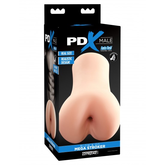 PDX Male Blow and Go Mega Stroker – Light