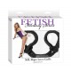 Fetish Fantasy Series Silk Rope Love Cuffs - Black