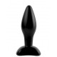 Anal Fantasy Collection Small Silicone Plug - Black