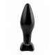 Anal Fantasy Collection Small Silicone Plug - Black