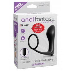 Anal Fantasy Collection -
Ass-Gasm Cockring Vibrating Plug