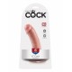 King Cock 6" Cock - Flesh