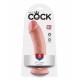 King Cock  8" Cock - Flesh