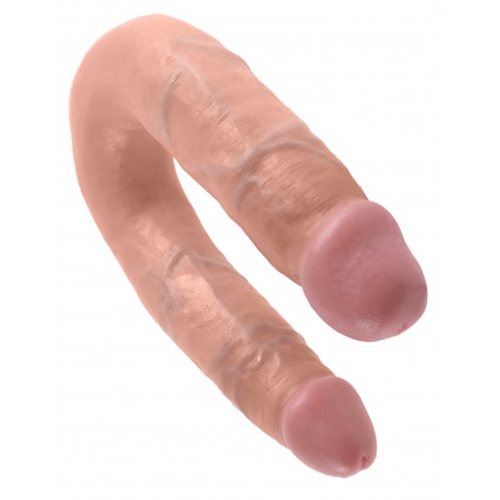 King Cock - U-Shaped Double Trouble Medium Flesh