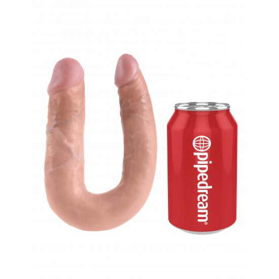 King Cock - U-Shaped Double Trouble Medium Flesh