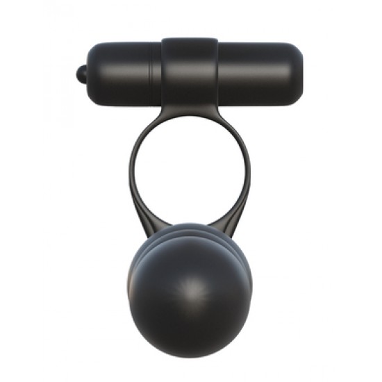 Fantasy C-Ringz Posable Partner Double Penetrator - Black