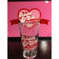 Adam & Eva stórt glas