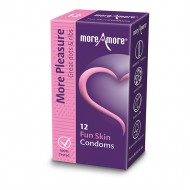 MoreAmore - Condom Fun Skin 12 pcs