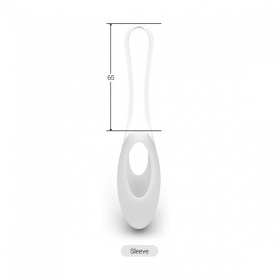 Melody Remote Control Vibrator Solo White