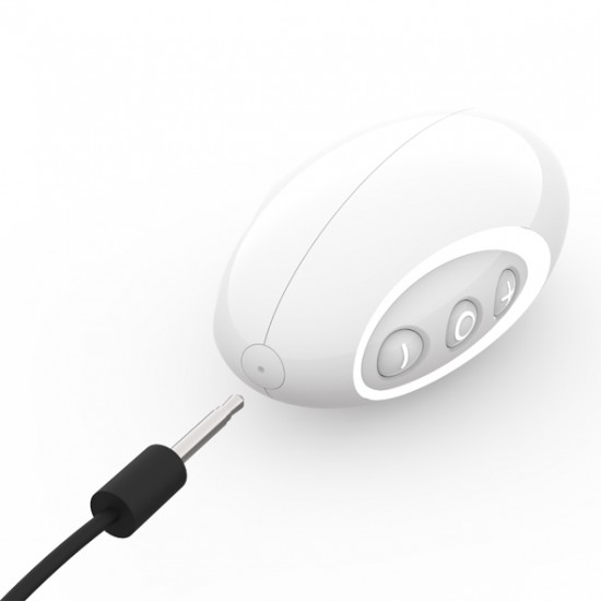 Melody Remote Control Vibrator Solo White