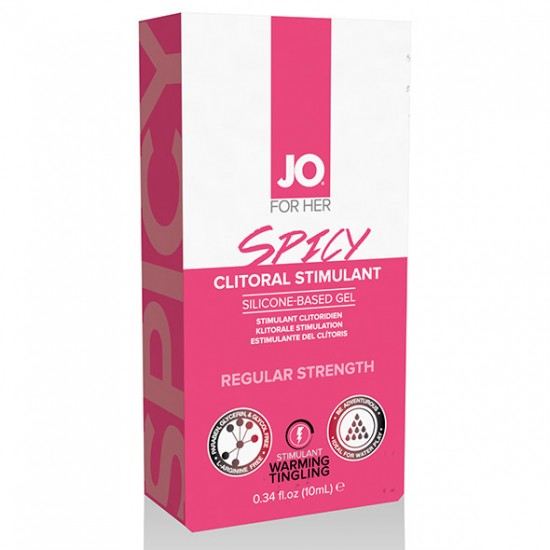SYSTEM JO - FOR HER CLITORAL STIMULANT WARMING SPICY 10 ML