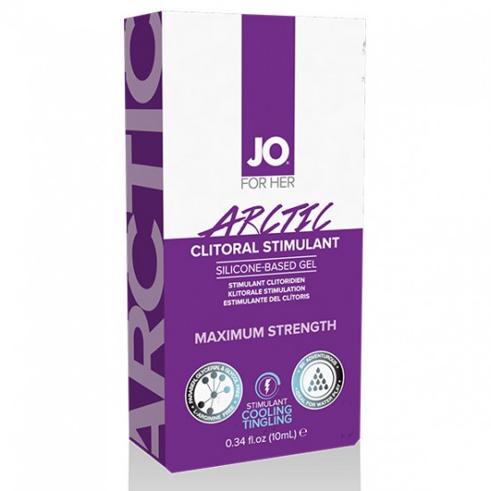 SYSTEM JO - FOR HER CLITORAL STIMULANT COOLING ARCTIC 10 ML