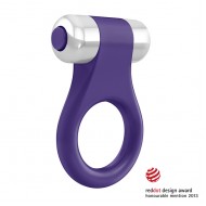 Ovo - B1 Vibrating Ring Lilac Chrome