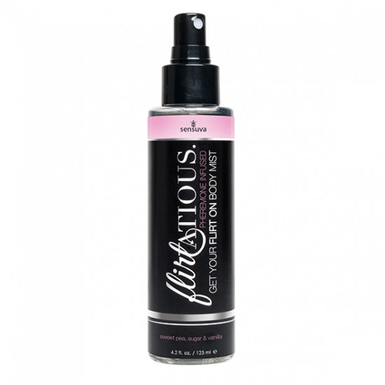 Sensuva - Flirtatious Pheromone Body Mist Vanilla Sugar & Sweet Pea 125 ml