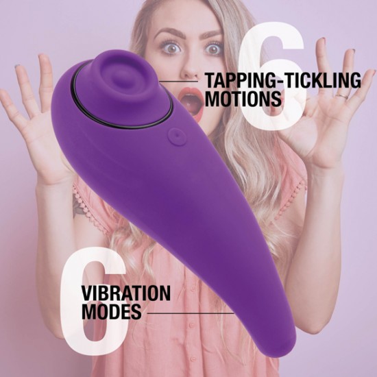 FeelzToys - FemmeGasm Tapping & Tickling Vibrator
Purple