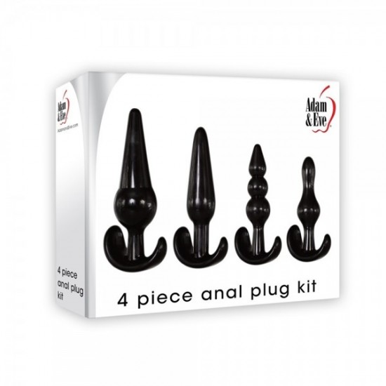 4 PIECE ANAL PLUG KIT