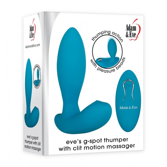 EVE'S G-SPOT THUMPER WITH CLIT MOTION MASSAGER