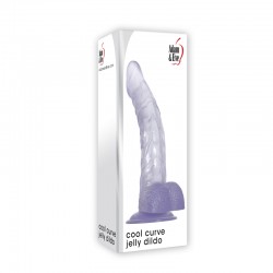 COOL CURVE JELLY DILDO 8.5"