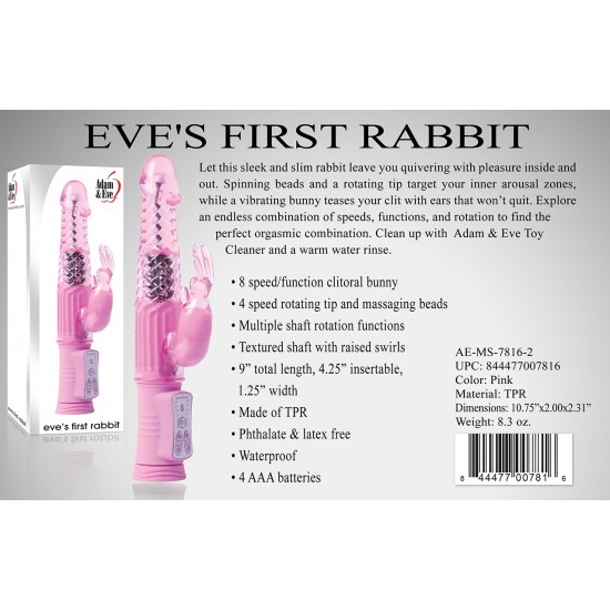 EVE'S FIRST RABBIT