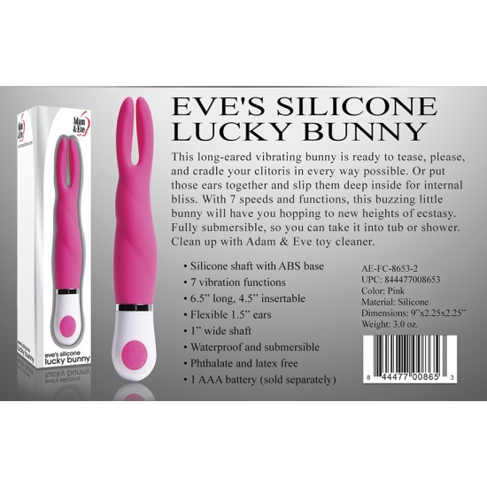 EVE'S SILICONE LUCKY BUNNY