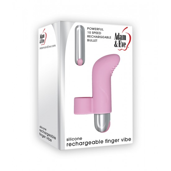SILICONE RECHARGEABLE FINGER VIBE