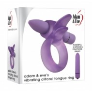 ADAM & EVE'S VIBRATING CLITORAL TONGUE RING