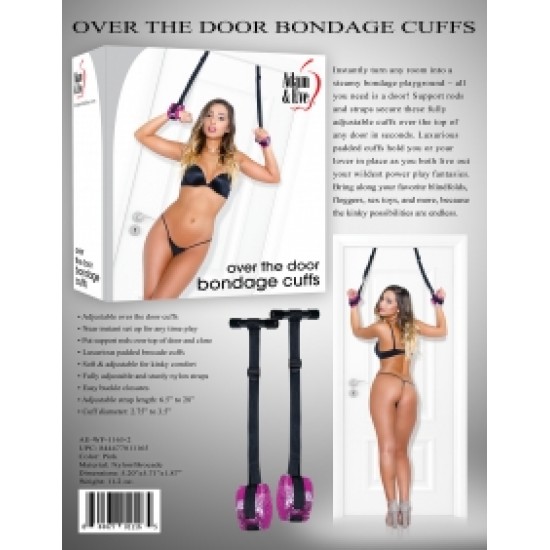 OVER THE DOOR BONDAGE CUFFS