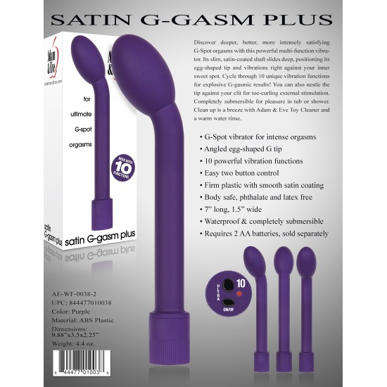 SATIN G-GASM PLUS